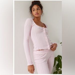 Urban Outfitters Pink Pajama/Lounge Set